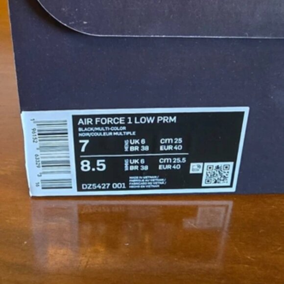 Nike Air Force 1 Low Houston (2022) DZ5427 001 Mens Size 7 - Picture 6 of 8